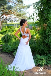 Элегантное  свадебное платье коллекция весна 2014