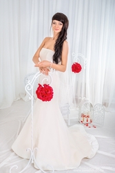 Свадебное весеннее платье от дизайнера Vera Wang (ВЕРА ВОНГ)