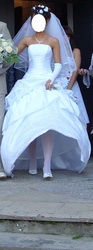 белое  платье на свадьбу