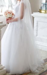 Срочно продам свадебное платье Gabbiano