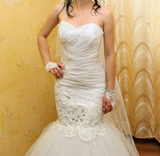 платье для торжественной церемонии бракосочетания