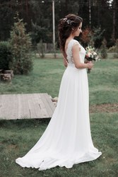 Свадебное платье,  б/у,  Борисов